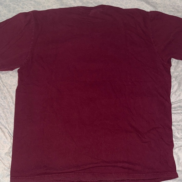Supreme Burgundy Dinosaur Tee - Picture 3 of 4